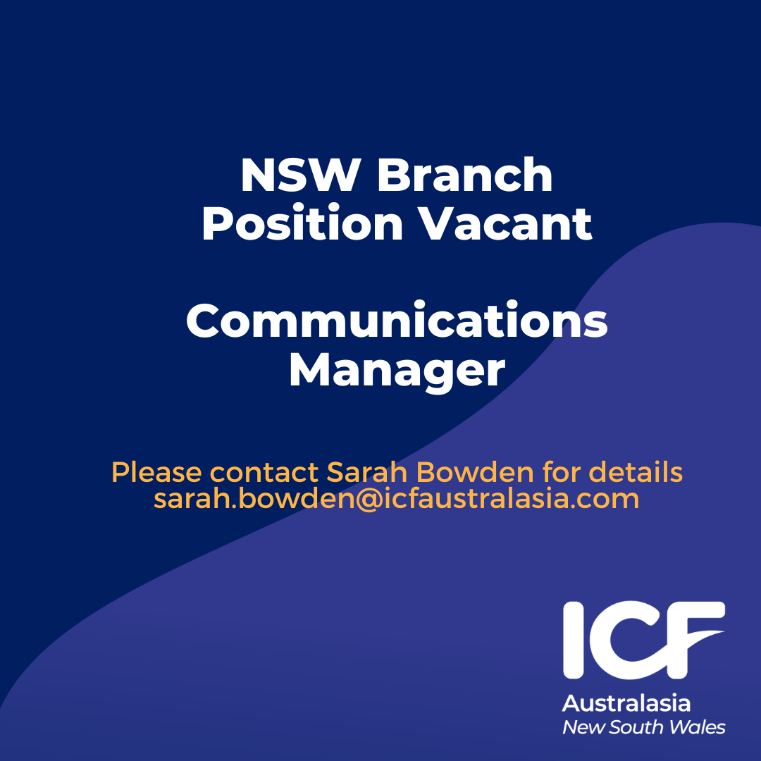 nsw-communications-manager-icf-australasia-charter-chapter